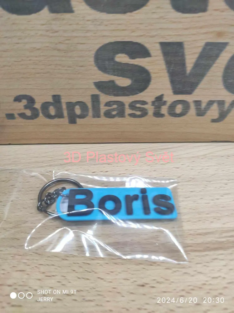 Klíčenka Boris