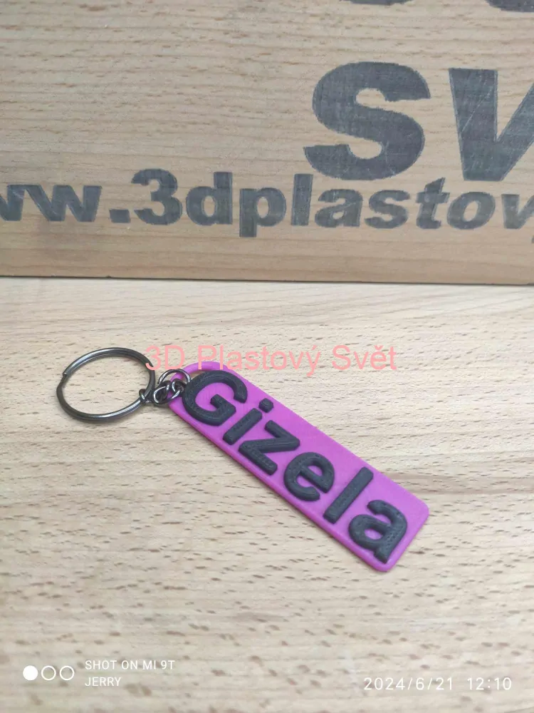 Klíčenka Gizela