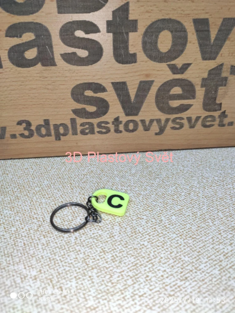 Klíčenka Písmeno C