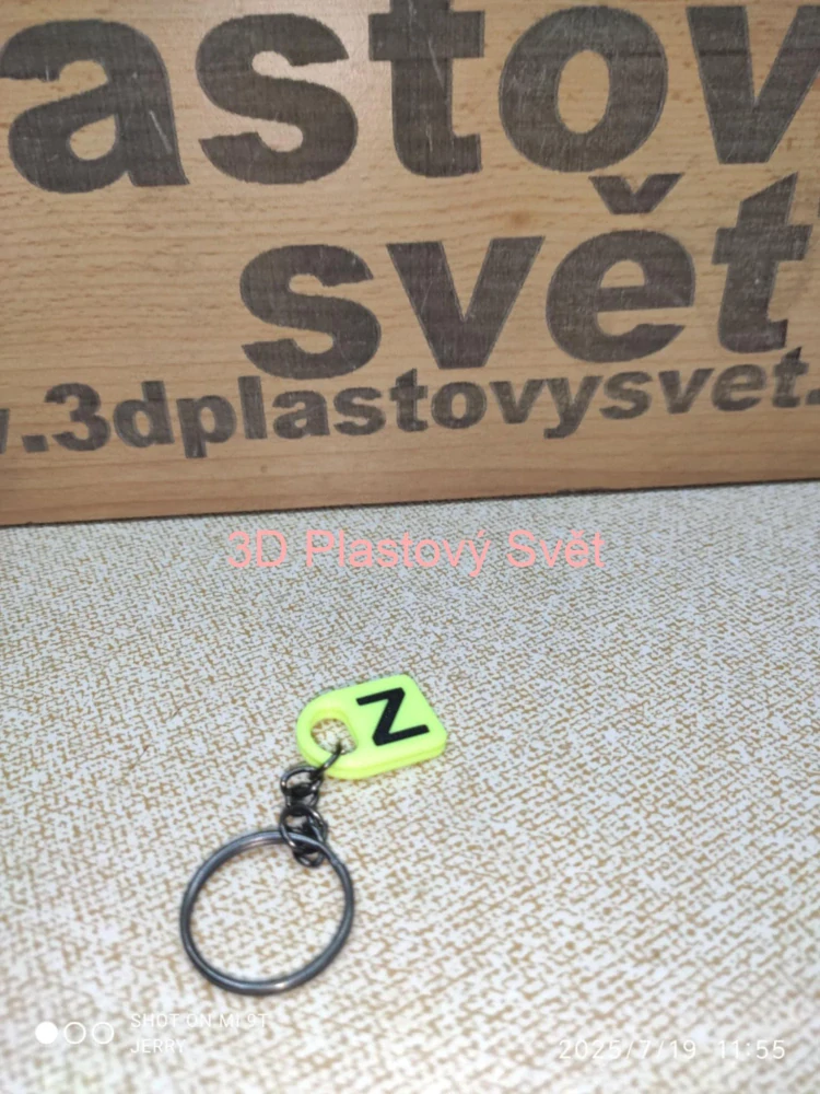 Klíčenka Písmeno Z