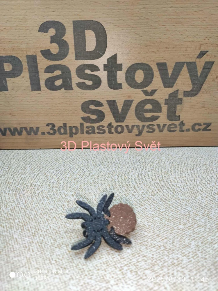 Malý pavouček se šiškou - postavička