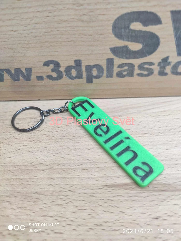 Klíčenka Evelína