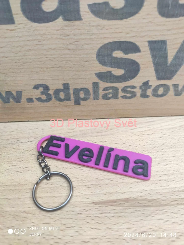Klíčenka Evelína