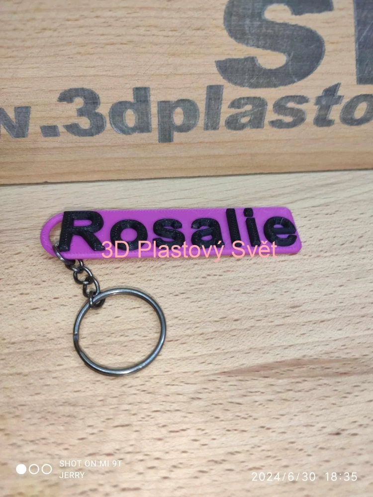 Klíčenka Rosalie
