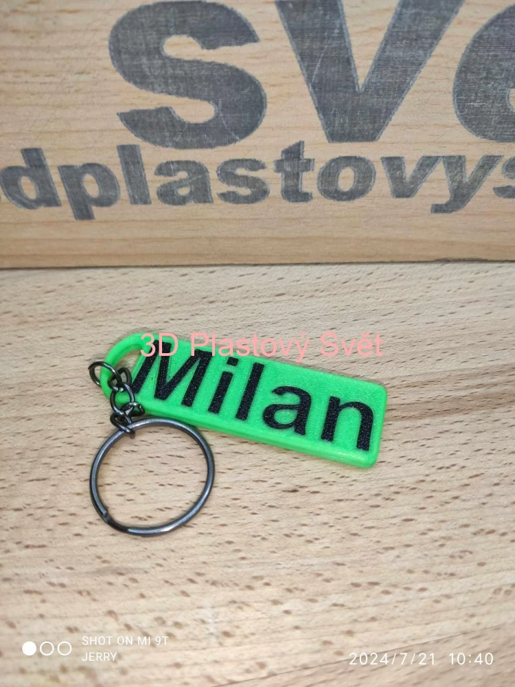 Klíčenka Milan