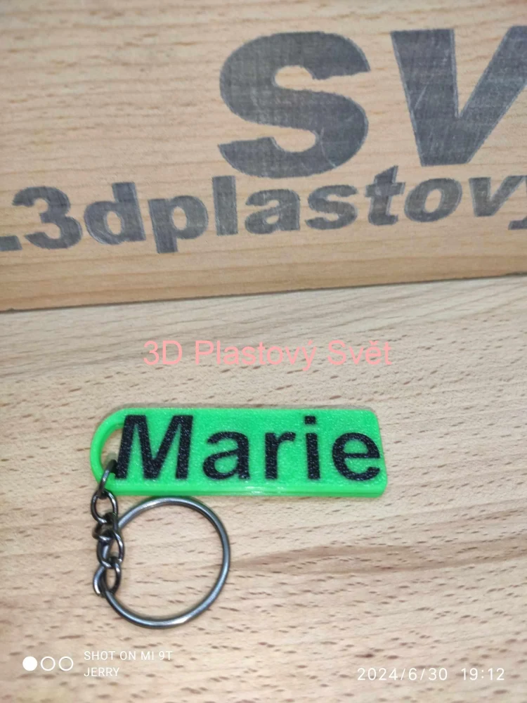 Klíčenka Marie