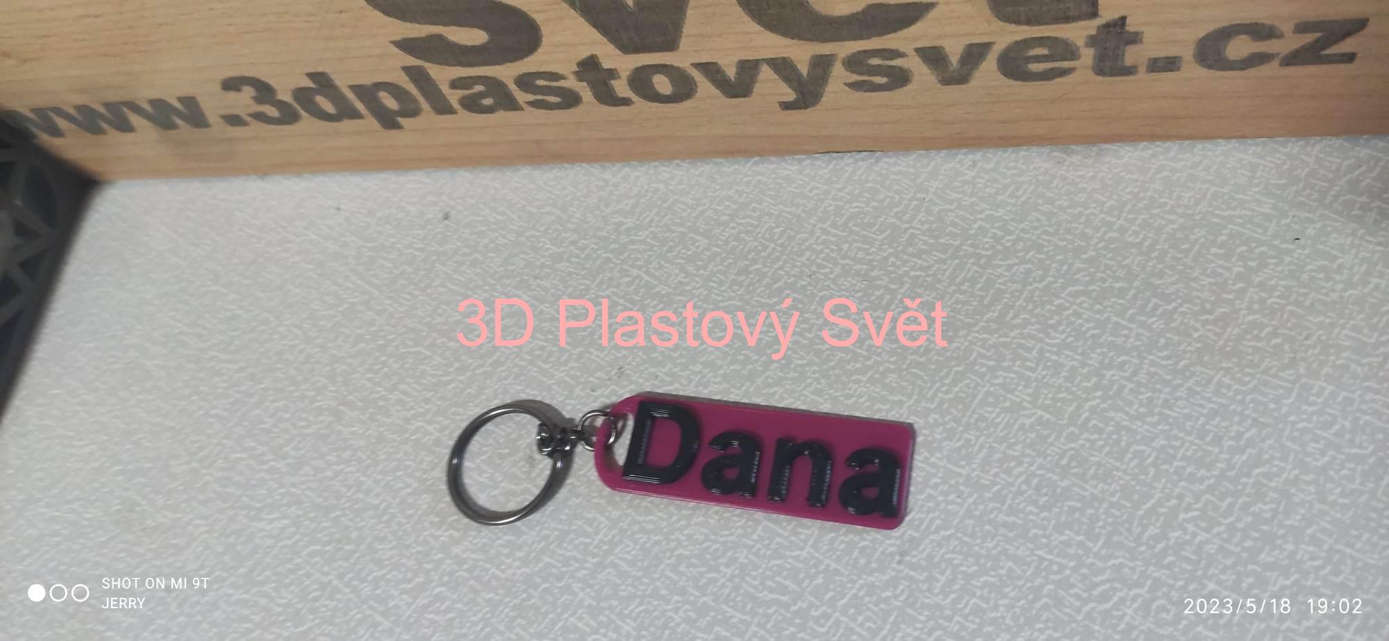 Klíčenka Dana