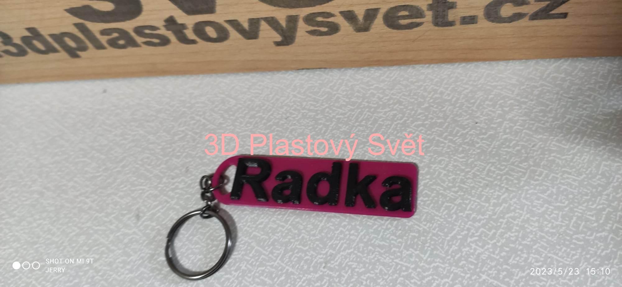 Klíčenka Radka
