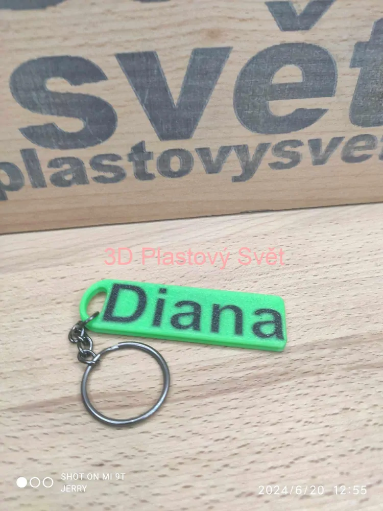 Klíčenka Diana