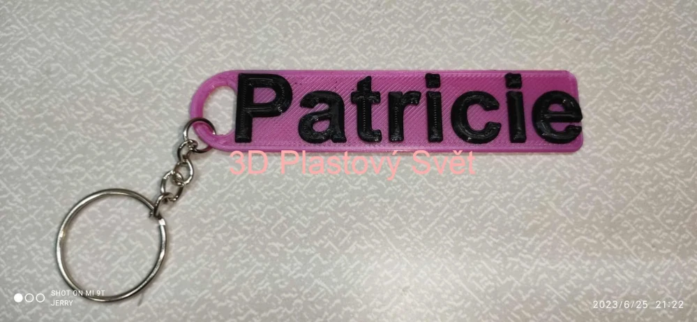 Klíčenka Patricie