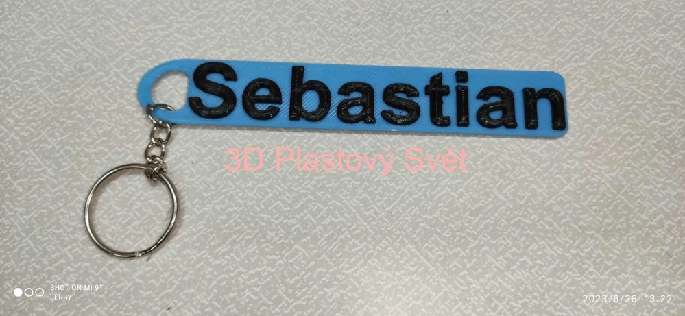 Klíčenka Sebastian