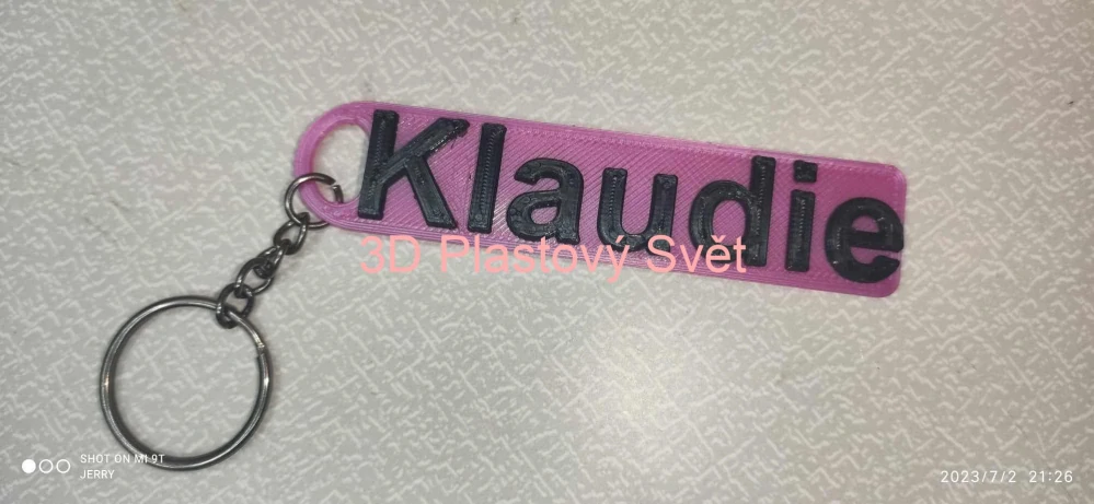 Klíčenka Klaudie
