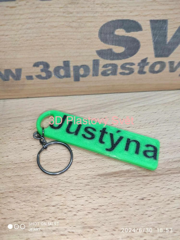 Klíčenka Justýna