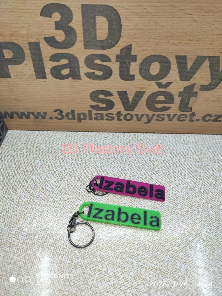 Klíčenka Izabela