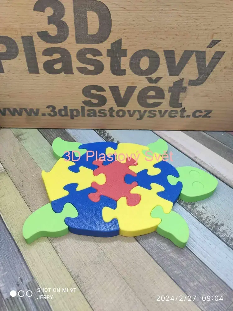 Želva - puzzle