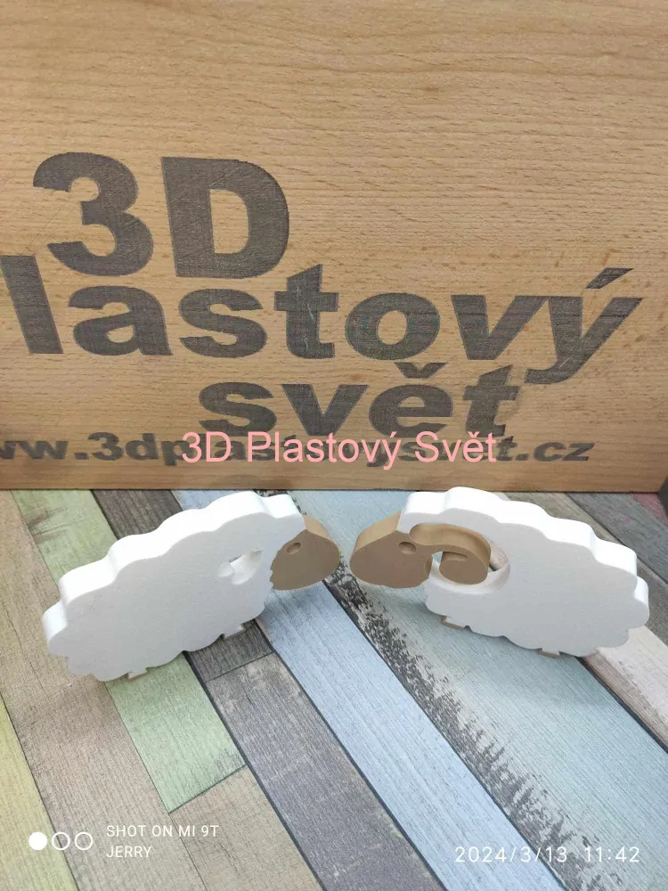 Beran a ovce - 2D postavičky