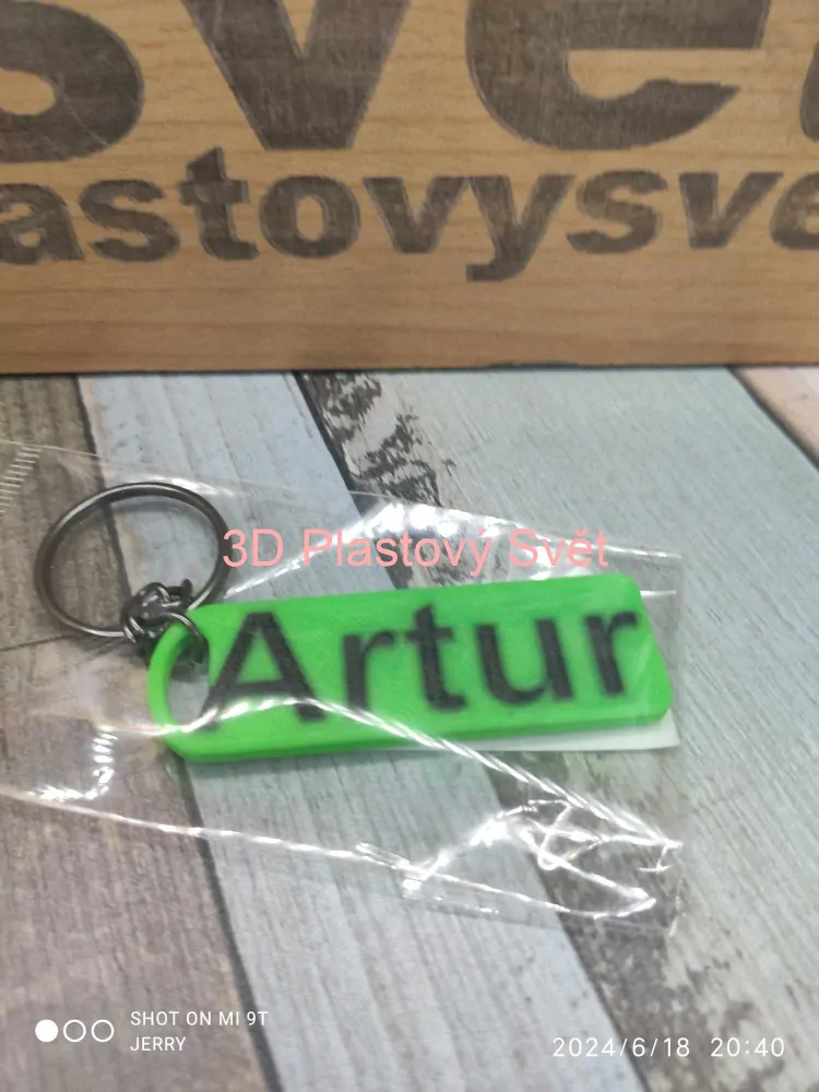 Klíčenka Artur