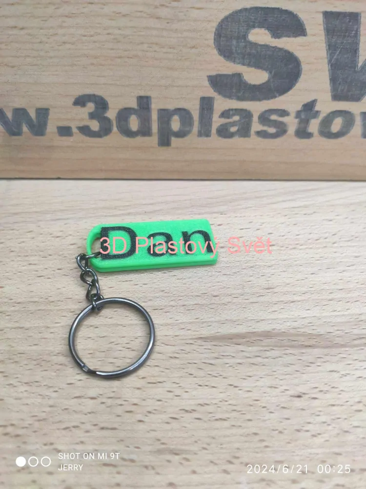 Klíčenka Dan