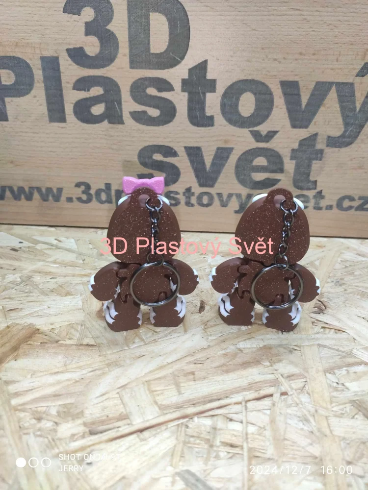 Pan a paní Perníčkovi - klíčenka