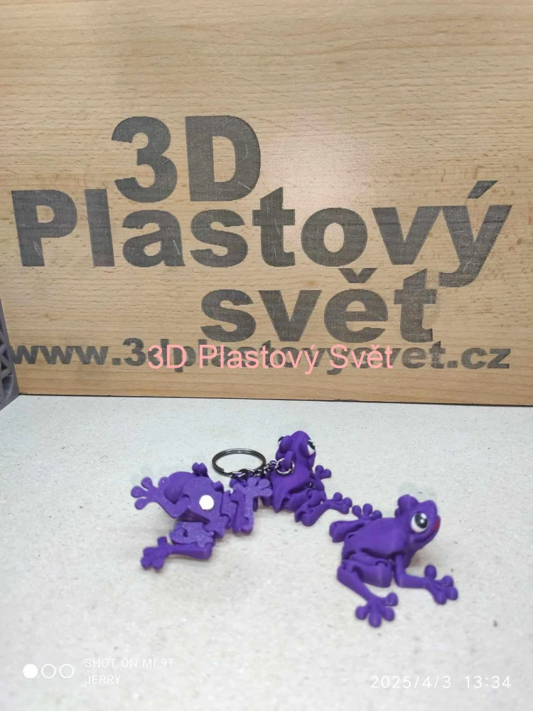 Jedovatá malá žabka - Postavička