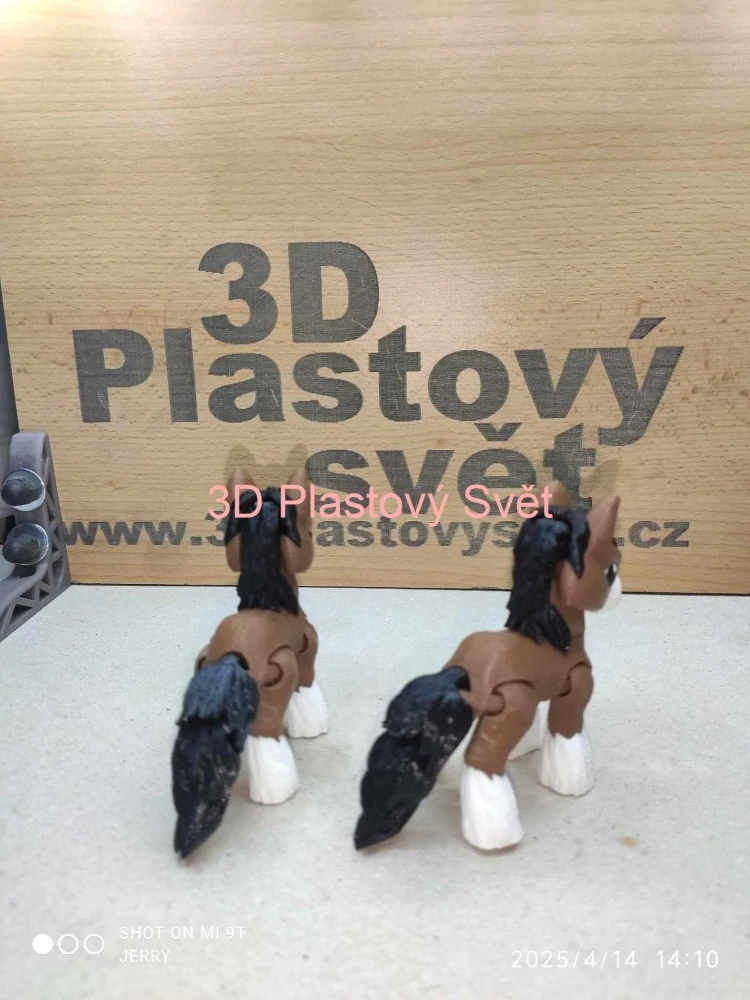 Malý kůň - Clydesdale