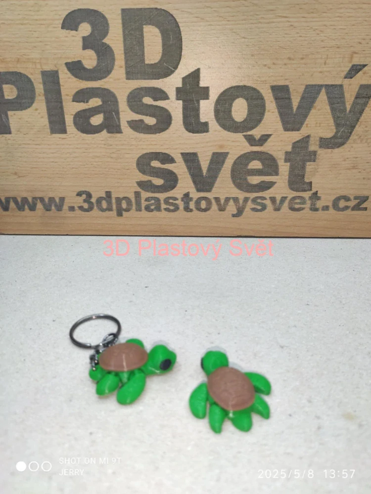 Malá želvička - klíčenka