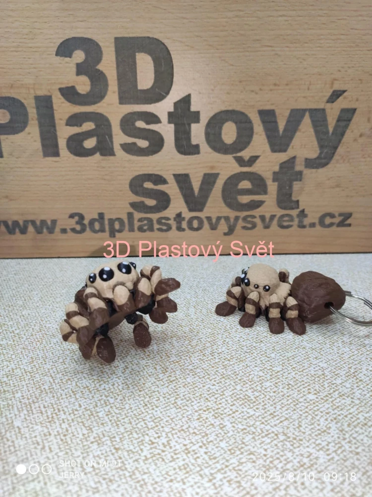 Malá tarantule - postavička