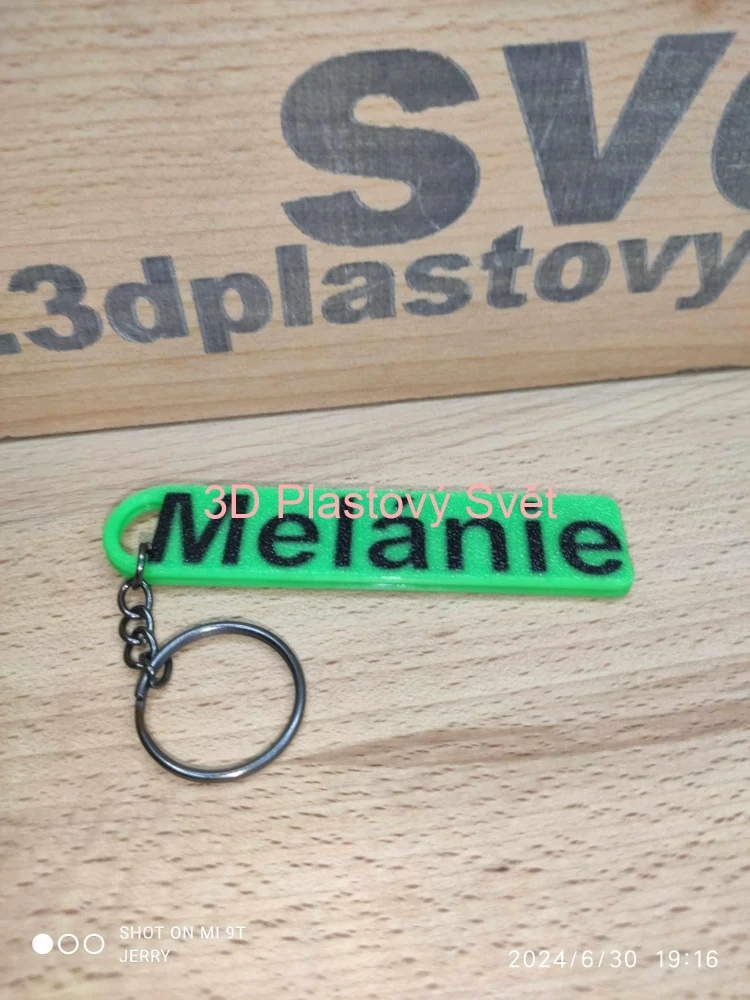 Klíčenka Melánie