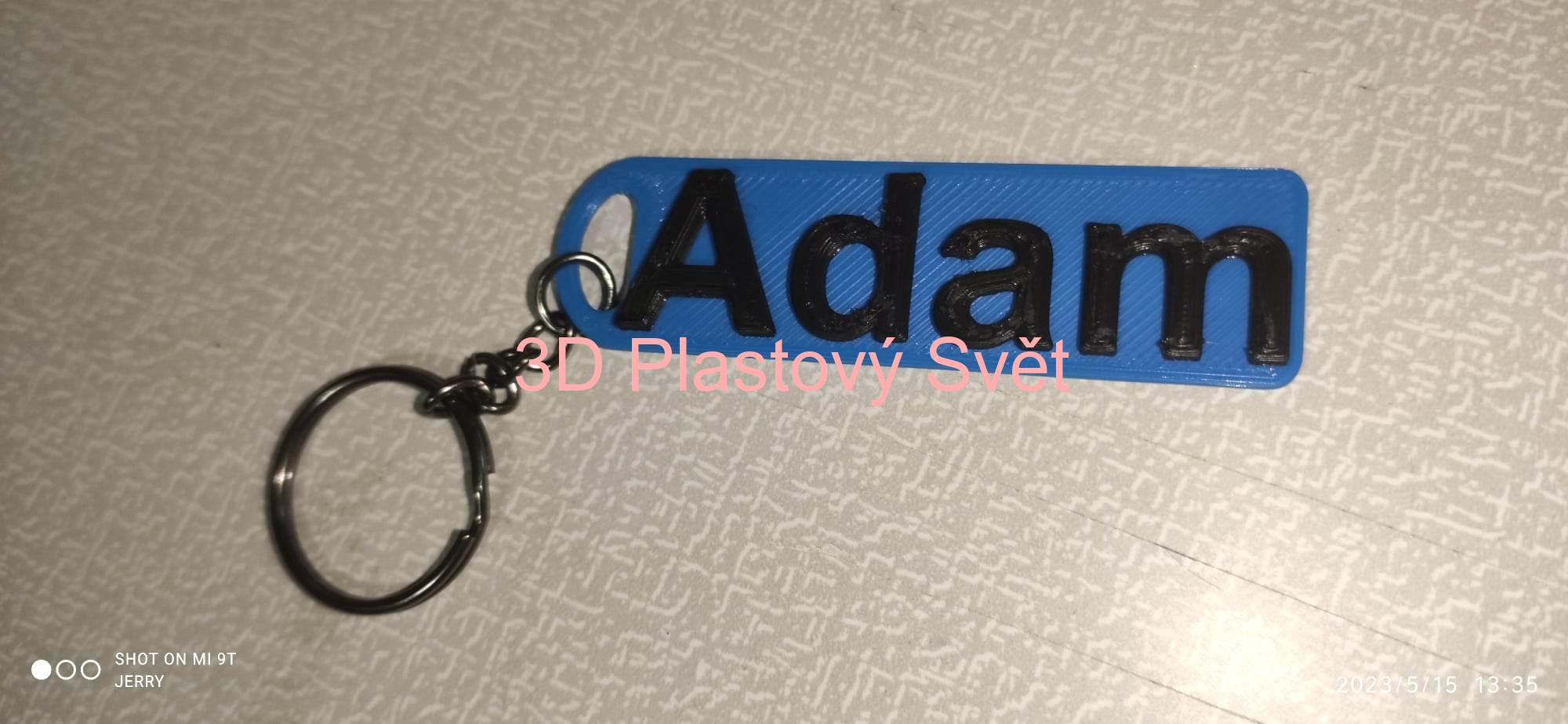 Klíčenka Adam