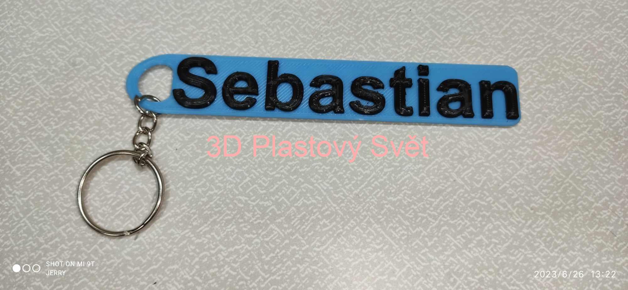 Klíčenka Sebastian