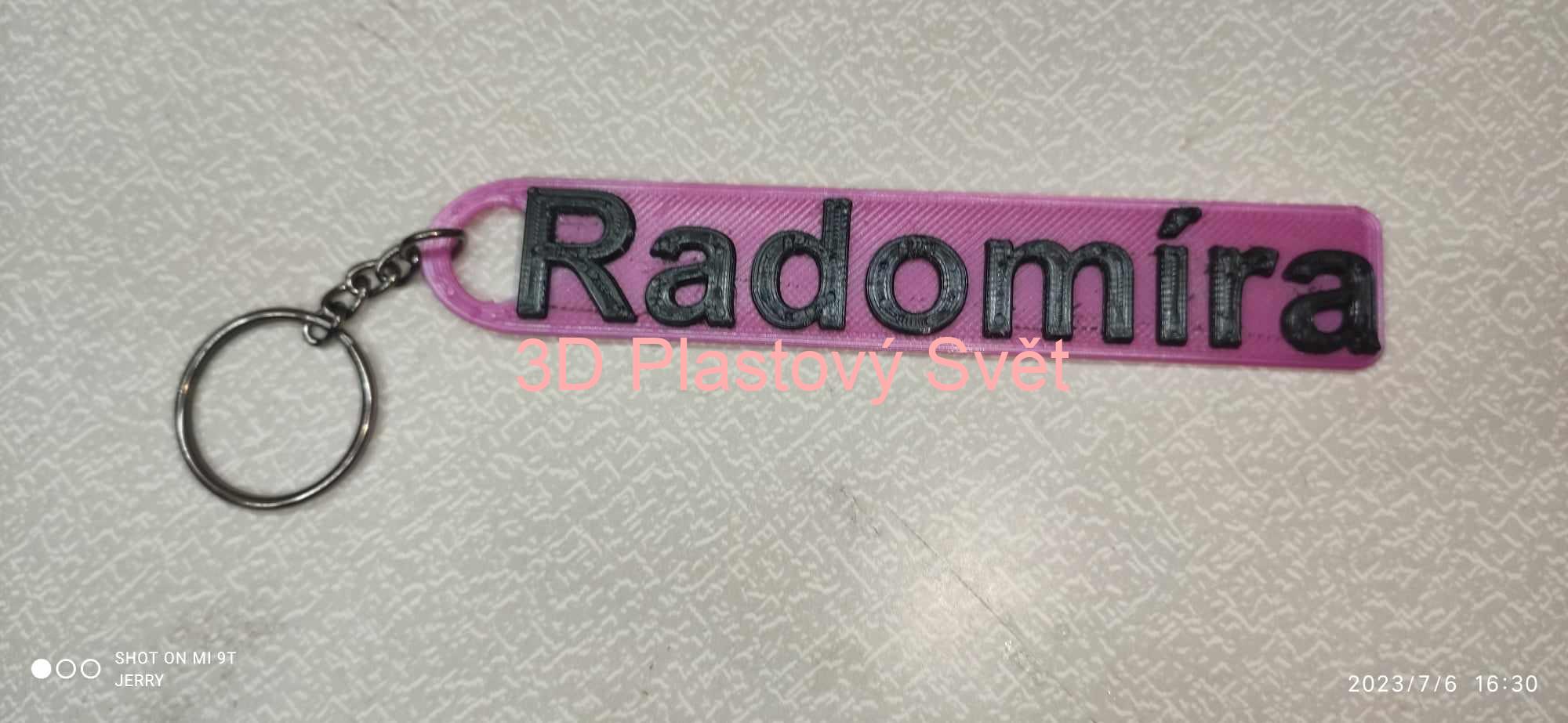 Klíčenka Radomíra