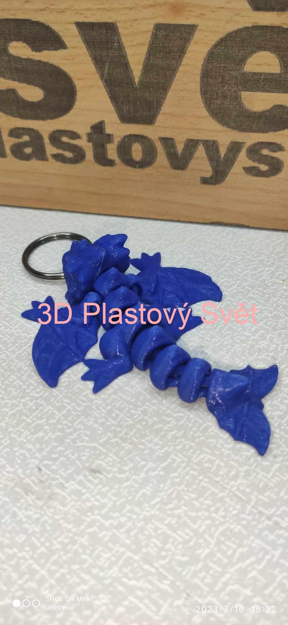 Malý Wyvern - klíčenka