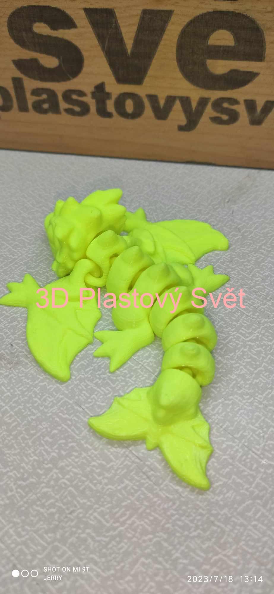 Malý Wyvern - hýbací