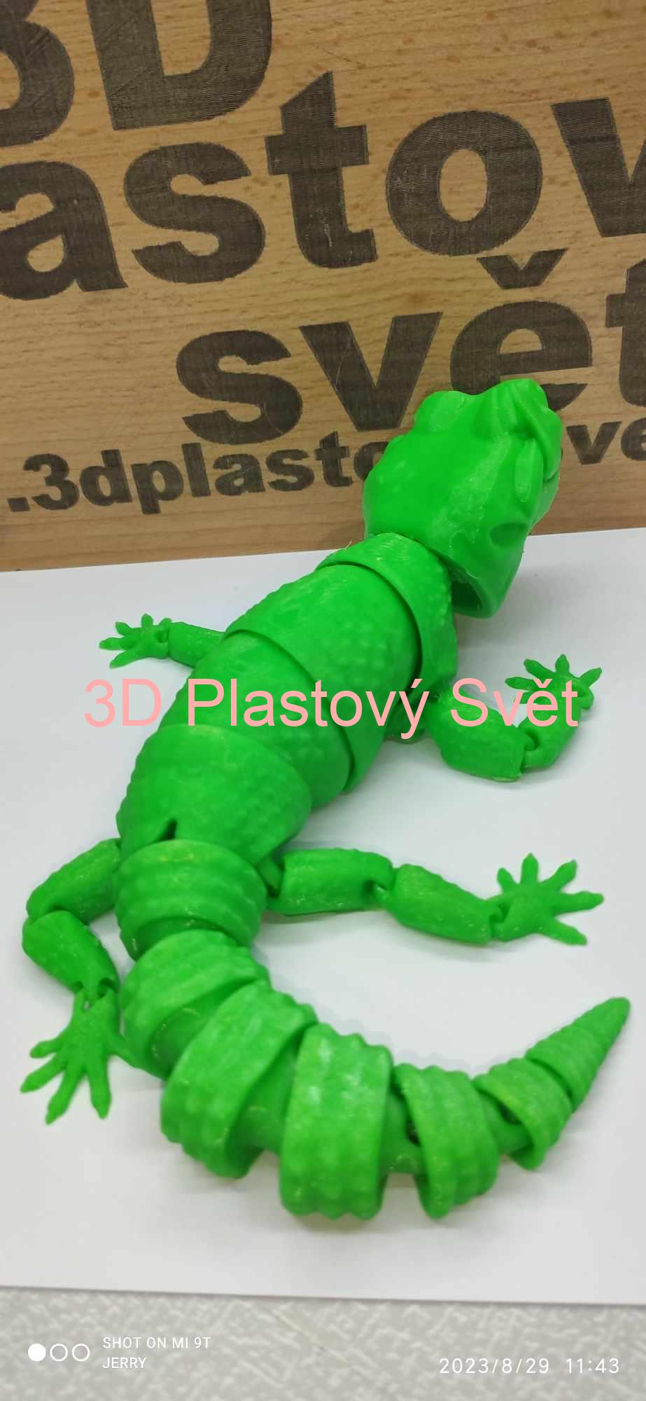Šťastný leopardí gekon - hýbací