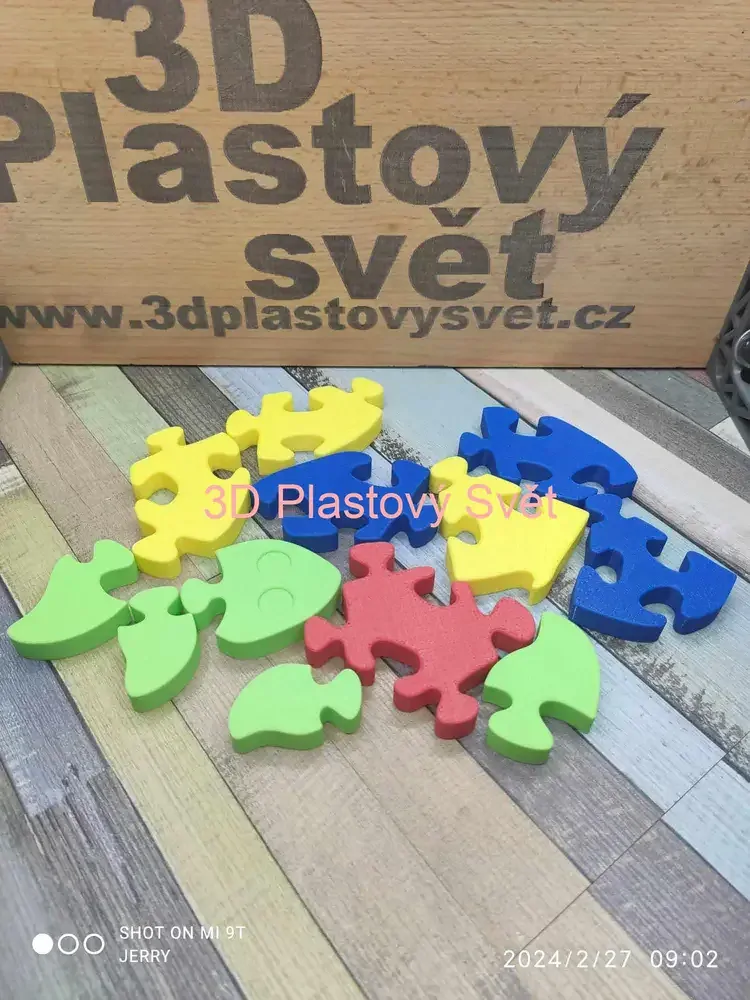 Želva - puzzle