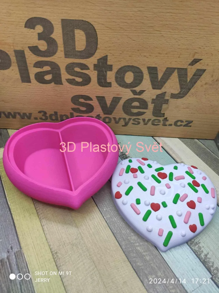 Srdce - krabička
