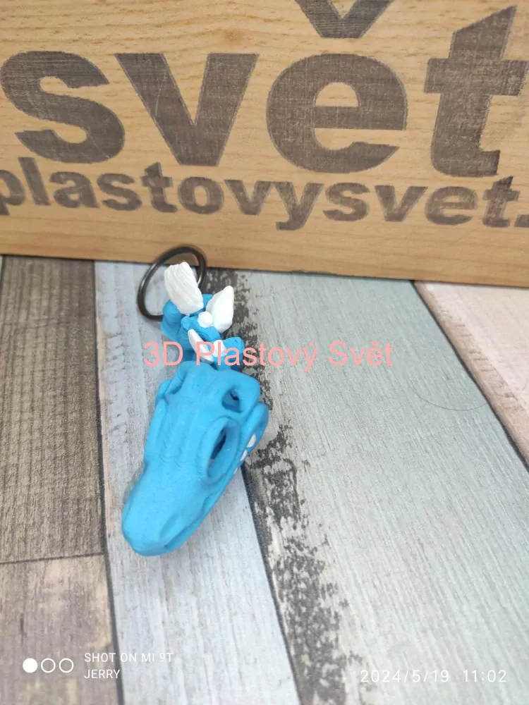 Lebka Stegosaura - klíčenka