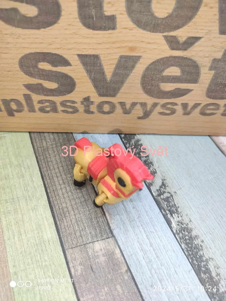 Malý válečný koník - klíčenka