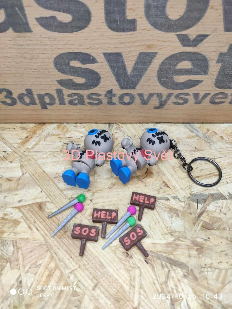 Voodoo panáček - Klíčenka