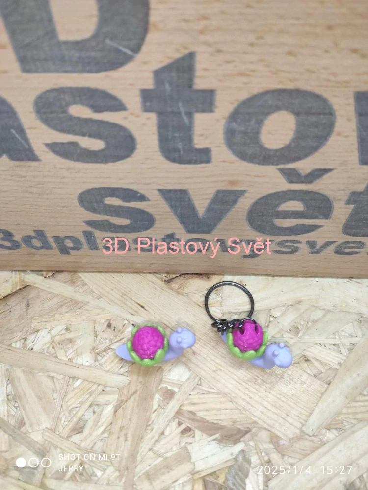 Malý šnek - Postavička/Klíčenka