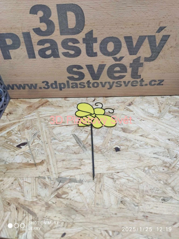 Včelka - 2D - zápich