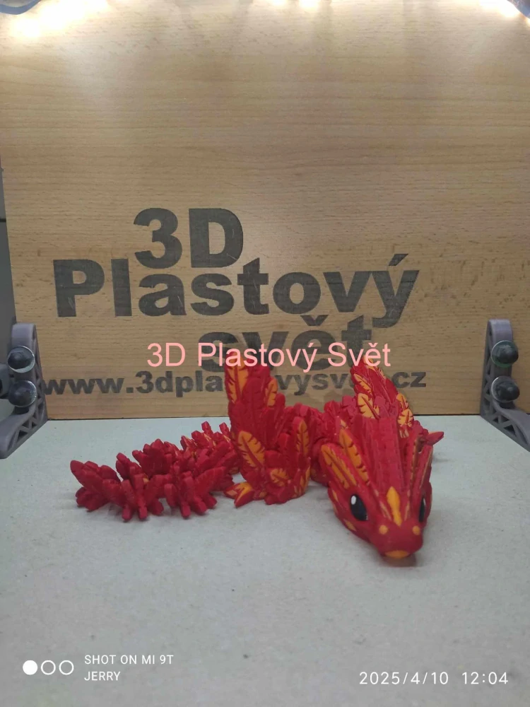 Drak z ptačích pírek - krátký