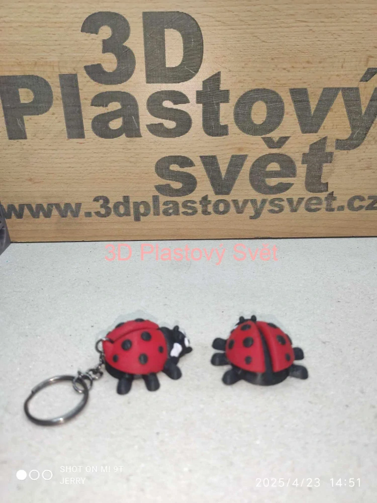 Beruška - postavička/klíčenka