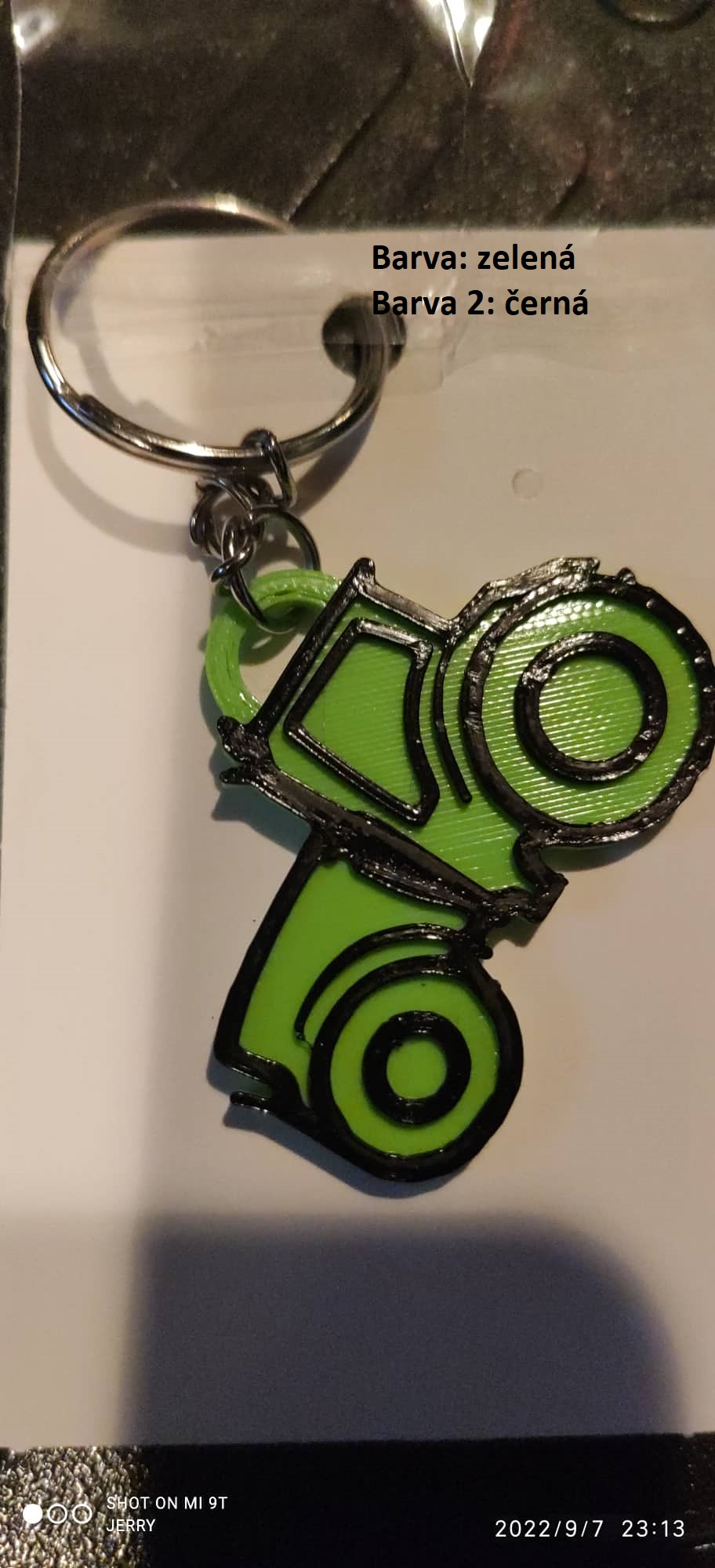 Klíčenka traktor