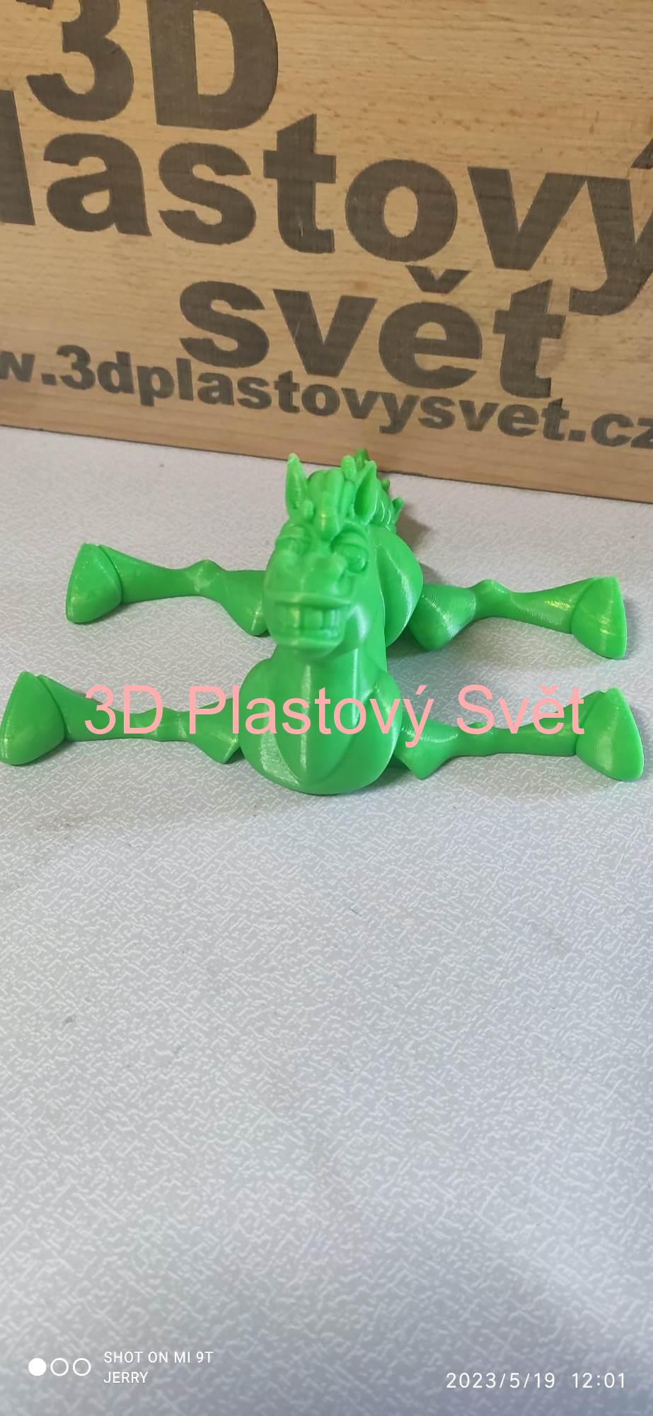 Vysmátý kůň - hýbací