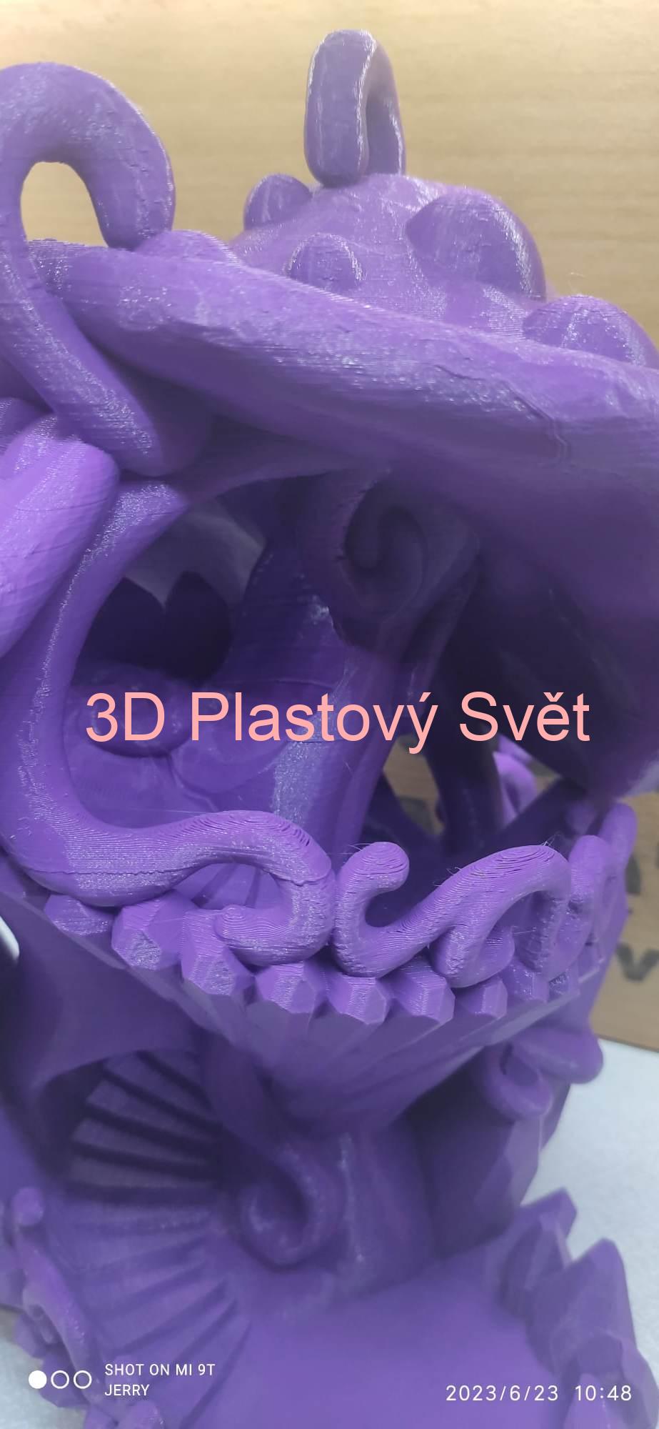 Házecí věž na kostky - Houbový dům
