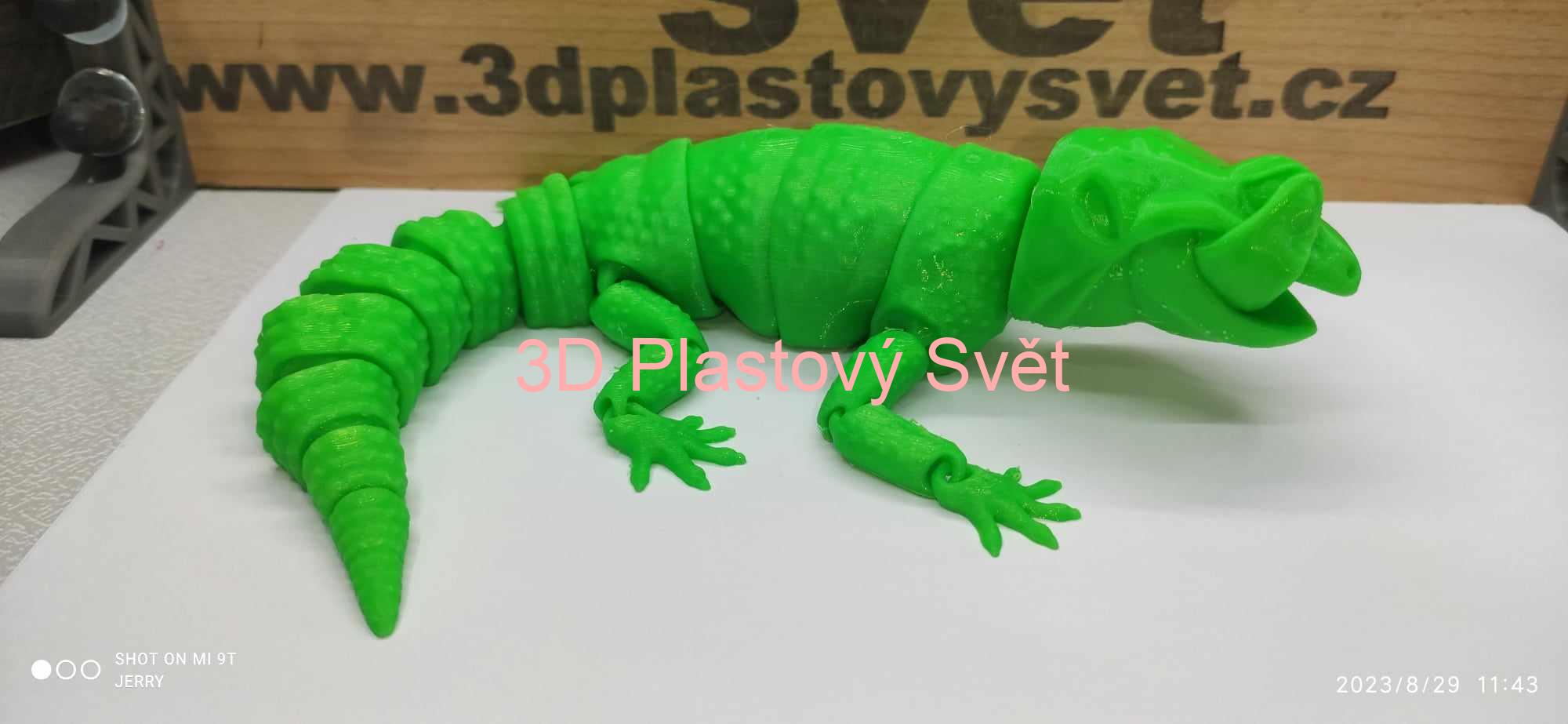 Šťastný leopardí gekon - hýbací