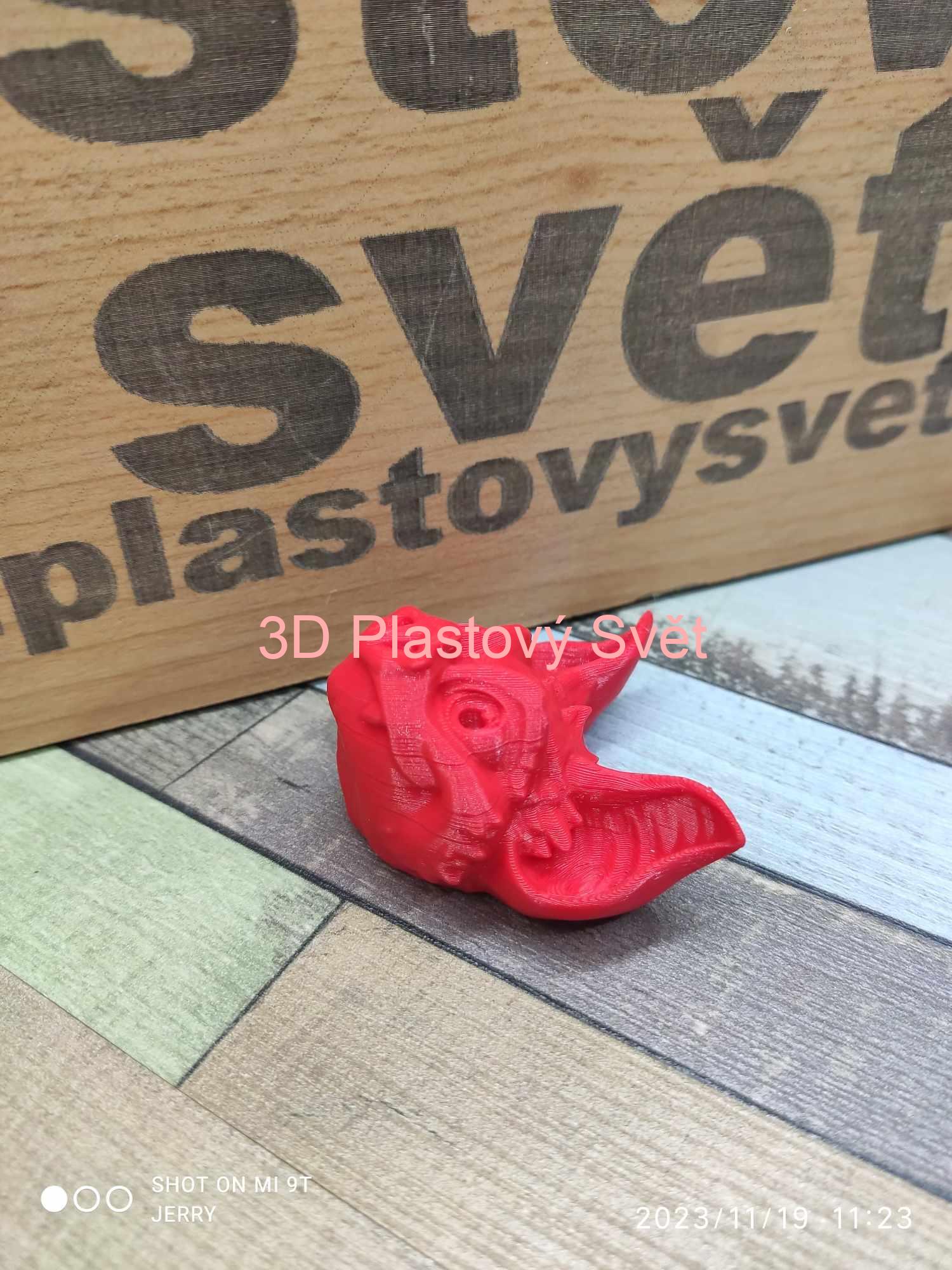 Netopýr/Kaloň hlava - magnetka