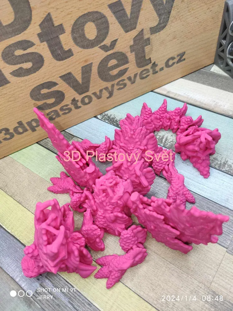 Podzimní drak s křídly