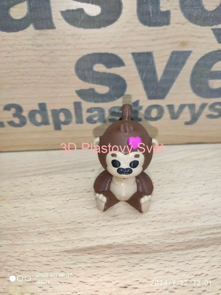 Opička - klíčenka